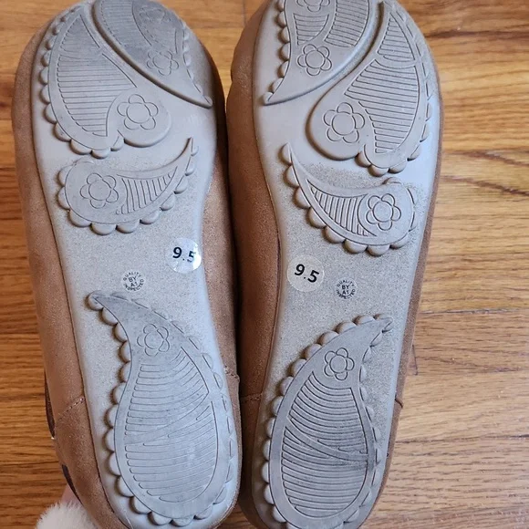 Arizona Jean Co. Women Slippers Moccasin Mellow Brown Memory Foam US Size 9.5 - Picture 5 of 5